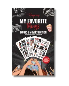 My Favorite Things Music & Movies Edition Sticker Book