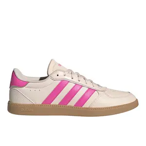 adidas Womens Breaknet Sleek Lace Up Sneakers Shoes Casual - Pink