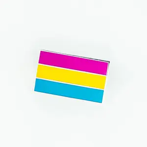 Pansexual Flag Enamel Pin