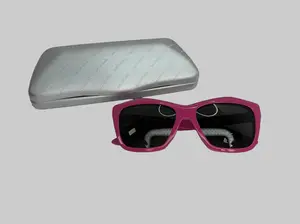 Pre-owned BALENCIAGA 57MM Rectangle Sunglasses