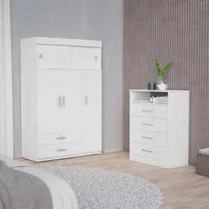 Jackson White 2 Piece Bedroom Set Jackson White 2 Piece Bedroom Set