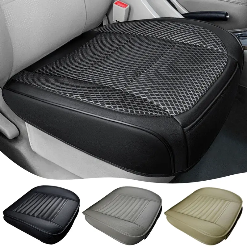 Car Seat Cover Front Bottom Seat Cushion Cover, Anti-Slip and Edge Wrapping, Breathable, Fit For Most Vehicles