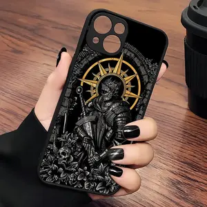 Popular game 'Dark Souls' iPhone case, matte protective case, suitable for iPhone 17/16/15/14/13/12/11/X/XS/XS Max/XR/17E/12.13 Mini, business anti-drop high-quality phone case, suitable as a holiday gift for friends, family, or yourself.