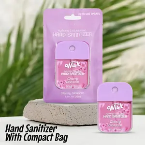 Wish Liquid Hand Sanitizer Spray- Effective Germ Protection for Daily Use And Outdoors And Travel