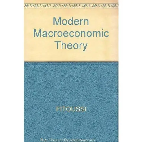 USED-Modern macroeconomic theory by European University Institute (Hardcover)