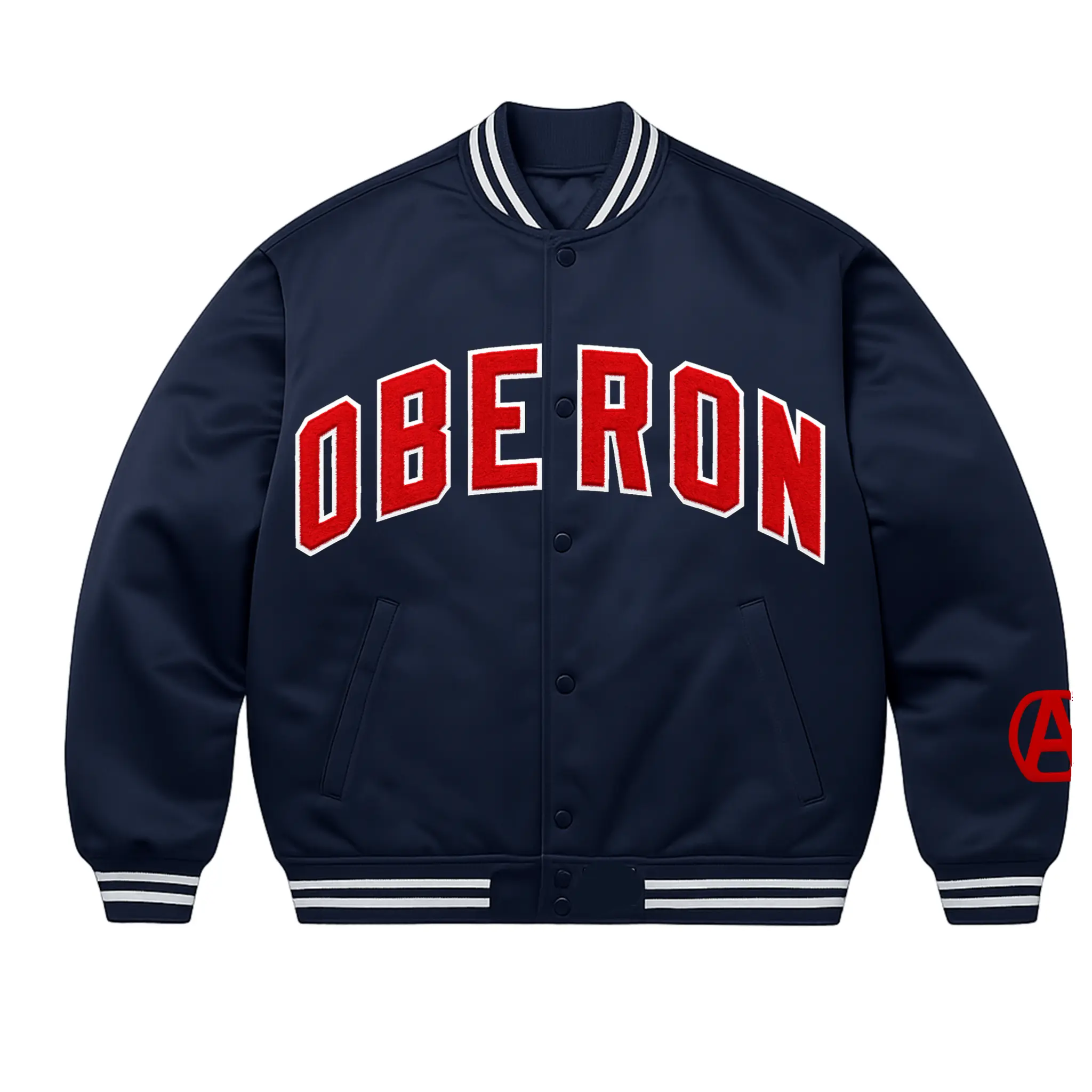 Satin Baseball Jacket