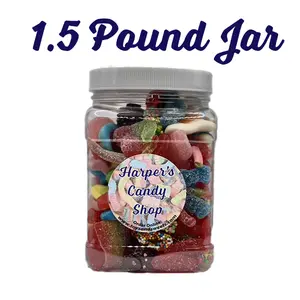 1.5 Lb Jar - Sweet and Sour Gummy Candy Salad