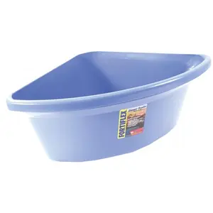 Fortex Industries Inc Corner Feeder- Sky Blue 24 Quart - CF-24 SKY BLUE