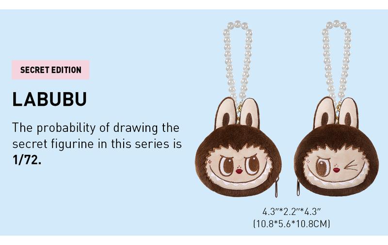 POP MART THE MONSTERS Party Series-Reversible Plush Blind box POP MART THE MONSTERS Party Series-Reversible Plush Blind box