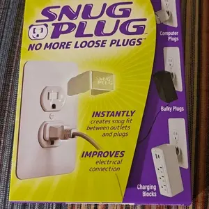 Snug Plug 10-Pack (Clear) - Your Loose Outlet Fix Frustration Cell Phone