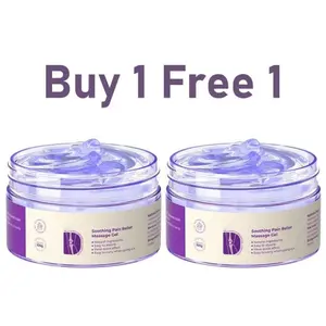 【Buy 1 Get 1 Free】Soothing Pain Relief Massage Gel - High Performance Joint & Muscle Gel for Back, Neck, Knee, Feet and Hands, Relieves Pain Offers Moisturizing, Hydrating,Restorative Care Treatment
