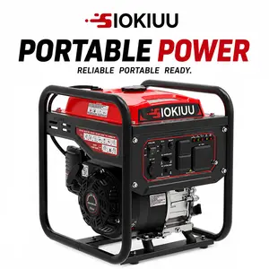 4000W Portable Inverter Generator Gas Powered for Hurricane Season Emergency Home Backup RV Living Tailgating Quiet Operation CO Sensor EPA Compliant ECO Mode 3-Year Warranty