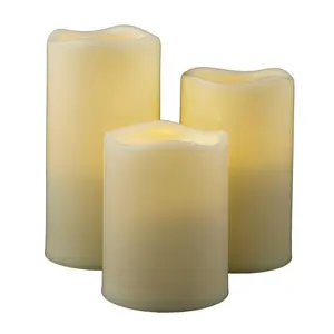 Pacific Accents Set of 3 Graduated Melted ResinCandles