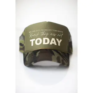 Knock They Ass Out Today Hat - MM Hats Collection