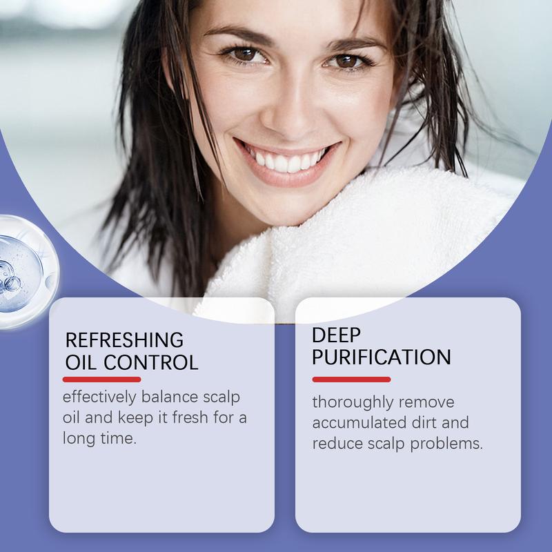 Selenium Disulfide Hair Care Shampoo 120ML - Oil Control Refreshing Anti- Dandruff Anti-Itch Scalp Cleansing Formula for Any Hair Type - Conditioner