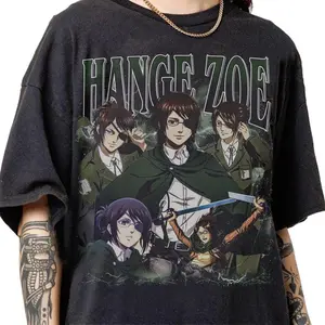 Vintage Hange Zoe Bootleg 90s Shirt, Hange Zoe Graphic Retro Tee, Hange Zoe Amine Tee Gift, Hange Zoe Attack on Titan Vintage Sweatshirt