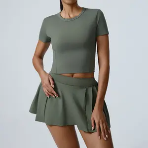 MoveEase Performance Set – High-Stretch Shirt & Skort