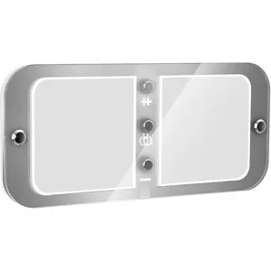 800LM RV Ceiling Interior Lights, DC 12-18V Dimmable RV Interior LED Lights, 6W 3000-6000K Camper Lighting Fixture with Remote Control for RV, Campers, Motorhomes, Trailers (Large - 1 Pack)