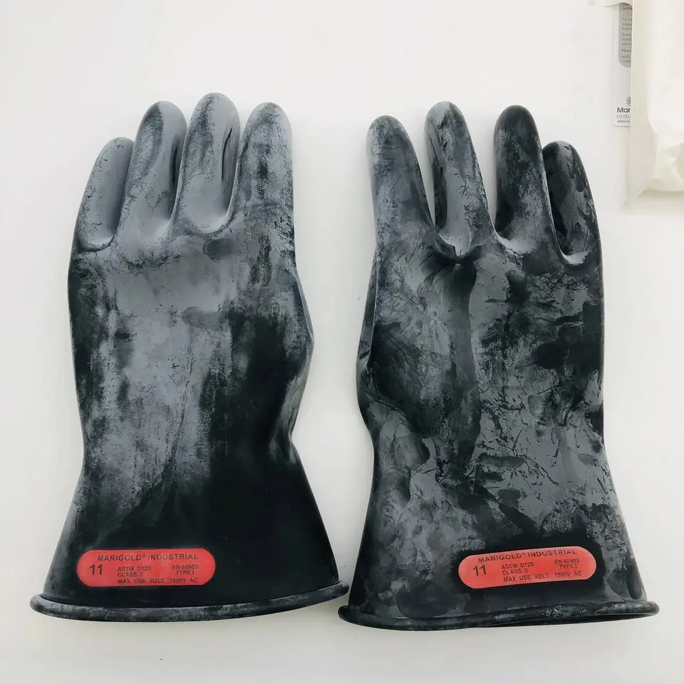 Marigold RIGCL011B/11.0 Electrical Insulating Gloves Rubber Sz 11 Class 0 11"