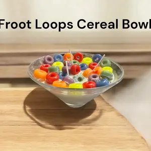 Fruit Loops Cereal Candle Decor Scent