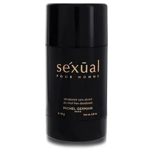 Sexual by Michel Germain Deodorant Stick 2.8oz | Long-Lasting Sensual Masculine Body Odor Protection | Smooth Skin-Friendly Formula with Seductive Fragrance | Daily Grooming Essential