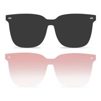 Black +Pink Magnetic lens