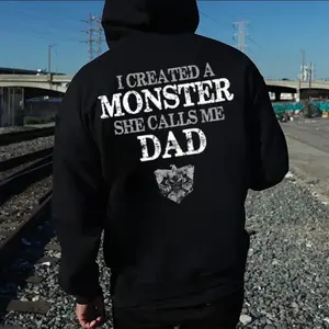 I Created A Monster She Calls Me Dad Shirt