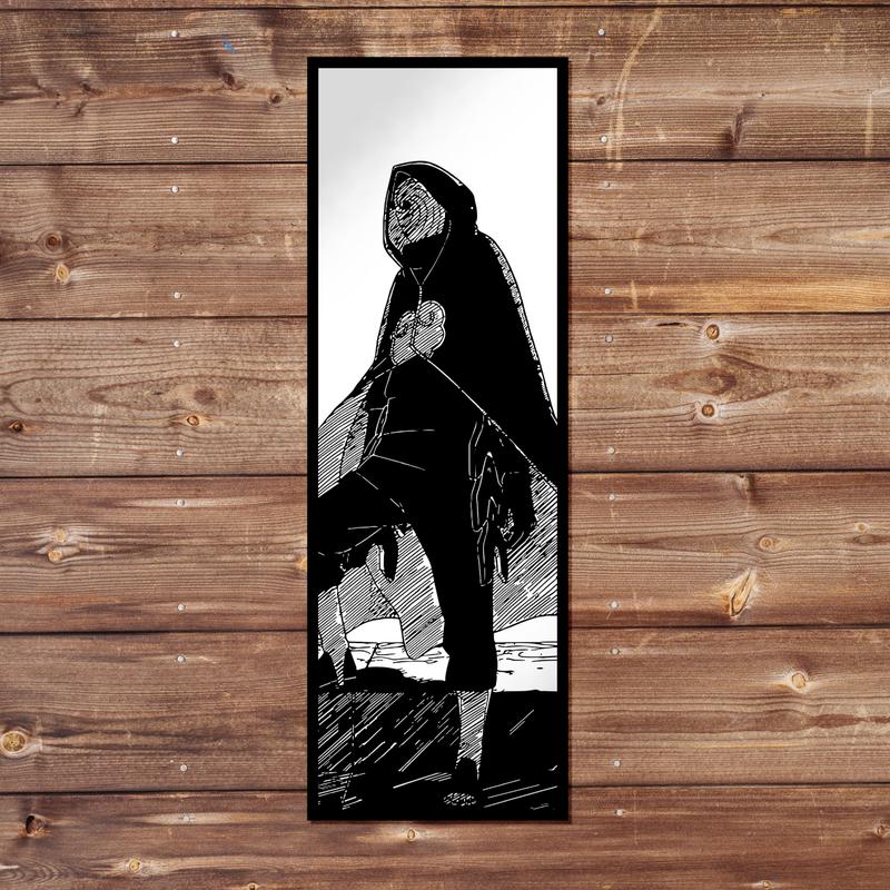 Obito Vinyl Sticker Pack - Handmade JDM Slapper Sticker for Waterproof Window, Laptop, Kindle, and Water Bottle