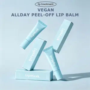 Mother's Day Lip Care Gift, Cooling Peel-Off Lip Gel, Lightweight Lip Mask, Plumping Lip Gloss, Soothing Base, Long-Lasting Moisturizing Non-Greasy,lip balm