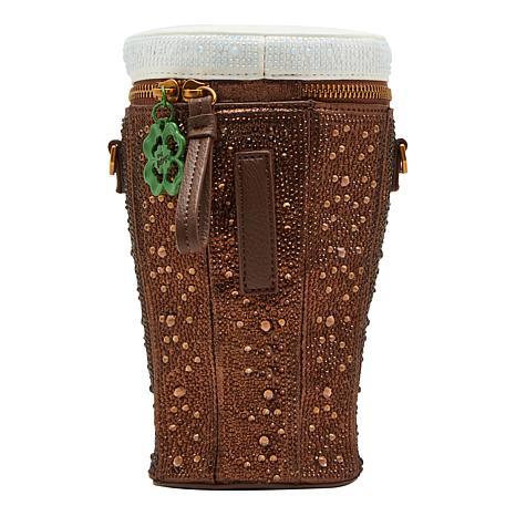 Betsey Johnson Saucy Stout Rhinestone Crossbody Bag