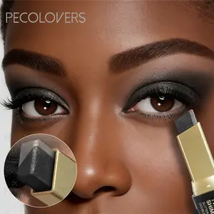 Shimmering Dual-Color Eyeshadow Palette,Eyeshadow Stick Highlight Shadow Stick,Long-Lasting Waterproof Eye Makeup Products