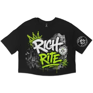 Rich Rite Jersey Cropped T-Shirt