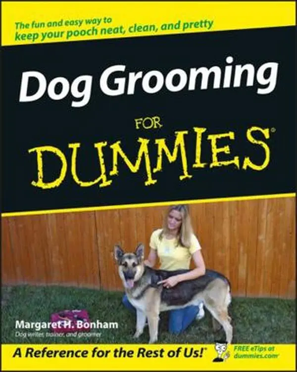 USED Book - Dog Grooming for Dummies by Bonham, Margaret H. (Paperback) - english