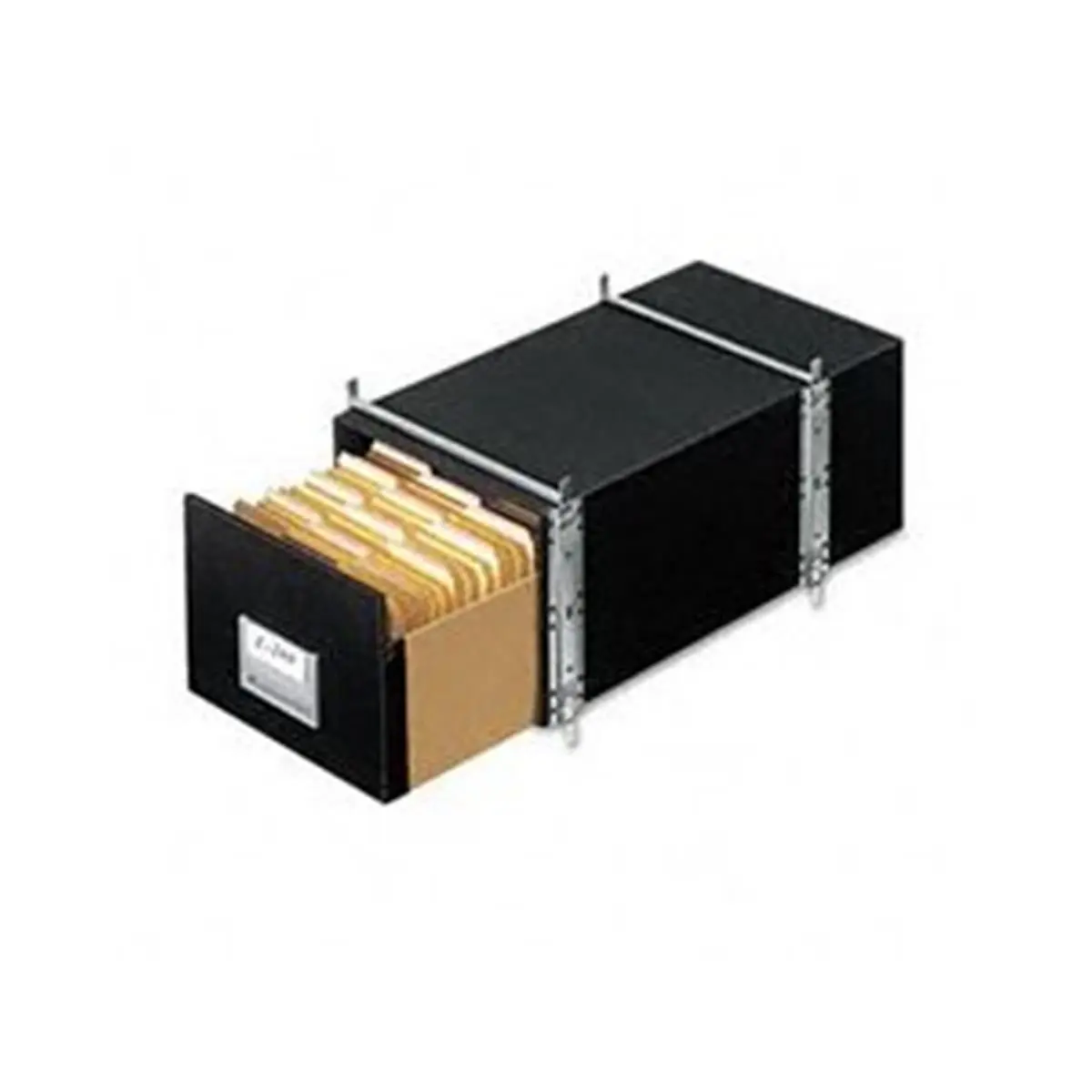 Fellowes Staxon Steel File Storage Drawers - Letter Size, Steel Framework, File Reference, Index Card Holder, Reinforced Panels, Space-Saving Stackability (10 Units High), Full Drawers Open & Close Smoothly, 12in.W x 24in.D x 10.50in., Frequent File Retri