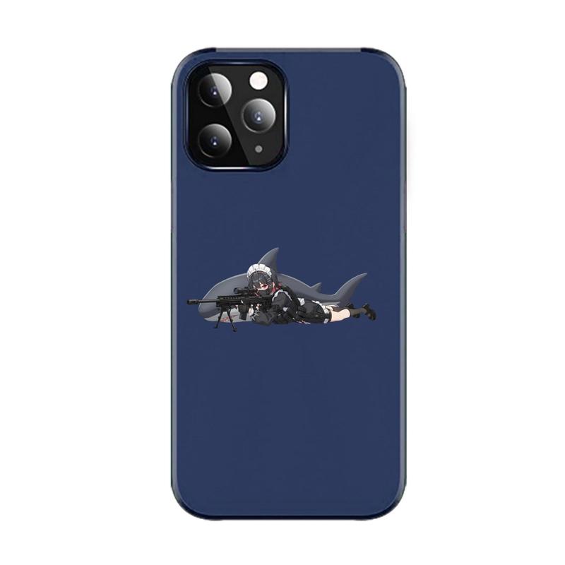 Ellen Joe Maid Sniper Sticker, Ellen Joe Tactical Waifu with Rifle Sticker, Funny Cute Anime Design Decal