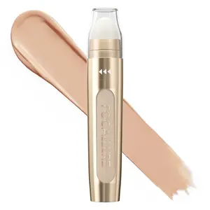 FOCALLURE FIX CORRECTOR Concealer Stick, Full Coverage Concealer Makeup, Color Corrector for Dark Circles, Including Replaceable Applicator, NE01 SUNDAE