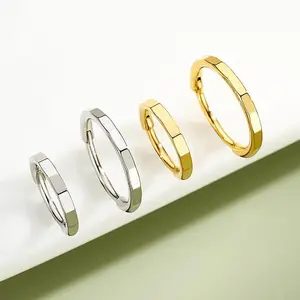 OUFER BODY JEWELRY 20G Minimalist Geometric Hinged Segment Nose Ring - 316L Stainless Steel Non Tarnish Fashion Body Jewelry, Unisex Nose Piercing Ring with Secured Fit, 6mm/8mm Inner Diameters, Non Tarnish Jewelry