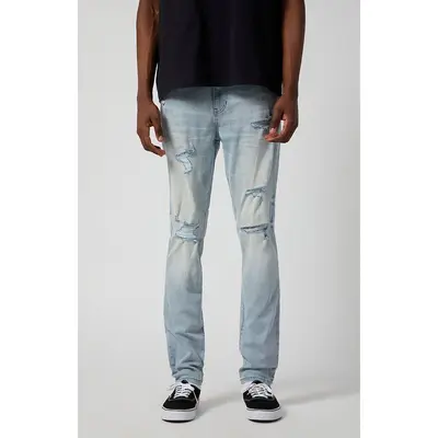 Light Ripped Jeans TikTok Shop
