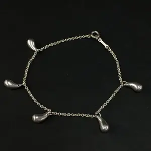 Pre-owned Tiffany&Co. Silver 925 Five Teardrop Bracele 9006021411/433224