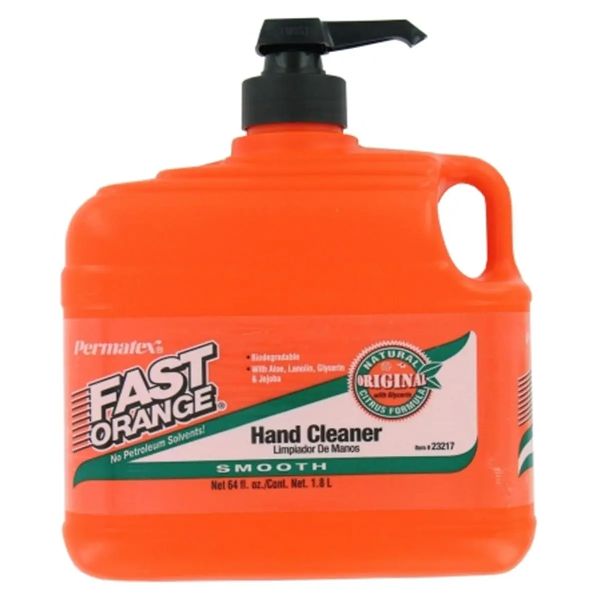 212 MAIN Natural Citrus Hand Cleanser - 0.5 Gal Household Moisturizer, Conditioning Scented Biodegradable Cleaner (Model 23217)
