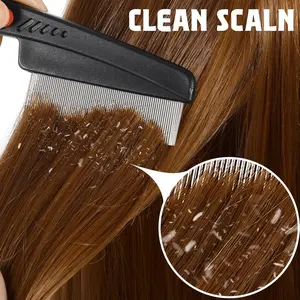 Anti-Dandruff Massage Comb Set, Multi-Function Energy Comb, Hollow Tooth Hair Brush for Scalp Massage/Dandruff Removal/Oil Reduction, Suitable for Women And Men, Energy Massage Brush, Hair Clips, Hair Accessaries