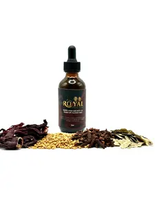 Royal Organic Blend Hair Growth Oil Infused With Ayurvedic Herbs Haircare Herbal