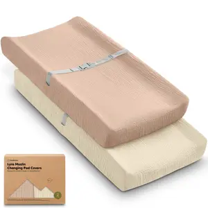 2-Pack Lyra Muslin Changing Pad Covers