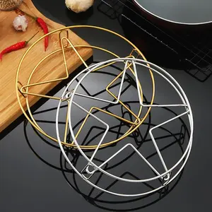 Instant Pot Trivet, Steam Cooker Rack Multifunctional Anti Rust for Home for Restaurant Color: Silver