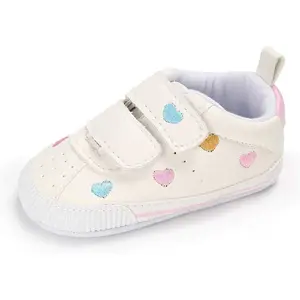 KF5-SK053      Baby Shoes Boys Girls Infant Sneakers Non-Slip Rubber Sole Toddler Crib First Walker Shoes