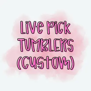Live Custom Tumblers Mug