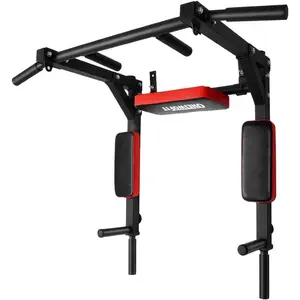 Multifunctional Wall Mounted Pull Up Bar Chin Up bar Dip Station for Indoor  Gym Workout, Power Tower Set  Equipment Fitness Dip Stand Supports to 440 Lbs OT126