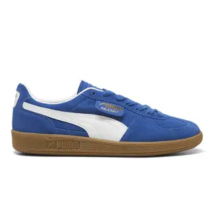 PUMA Mens Palermo Lace Up Sneakers Shoes - Blue PUMA Mens Palermo Lace Up Sneakers Shoes - Blue
