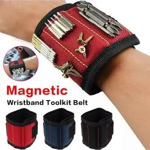 Magnetic tool wristband Working Magnetic wristband, magnetic wristband with strong magnetic nail suction