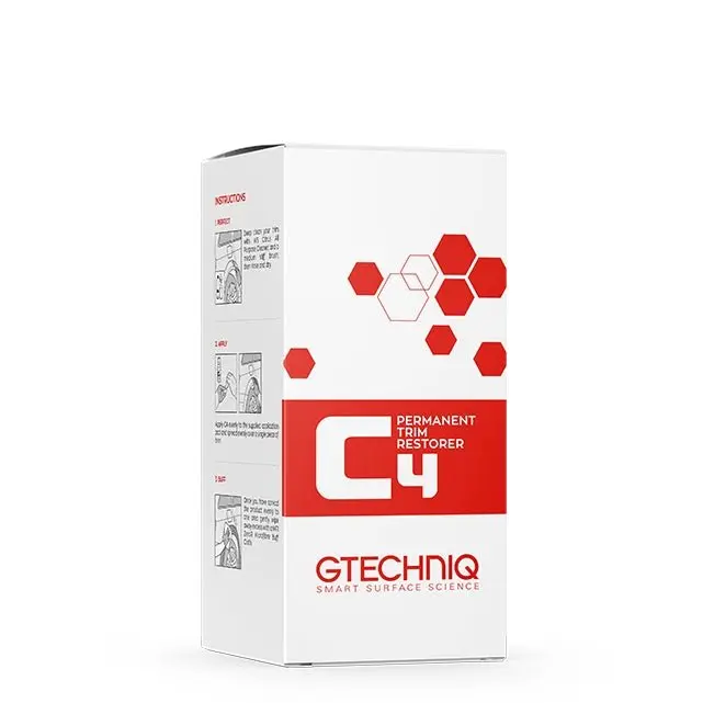 Gtechniq C4 Permanent Trim Restorer — Long-Lasting Plastic, Rubber & Trim Coating